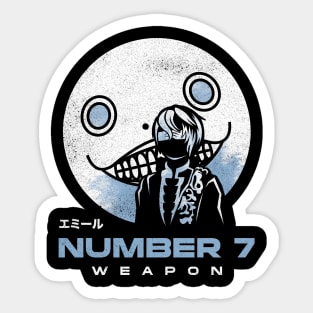 Emil Weapon Number 7 Sticker